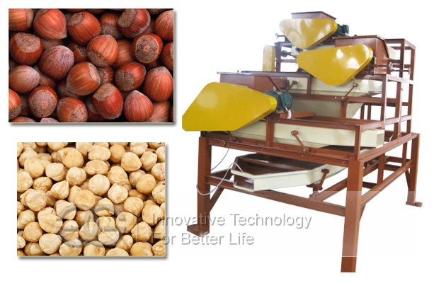 Almond Shell Cracking Machine