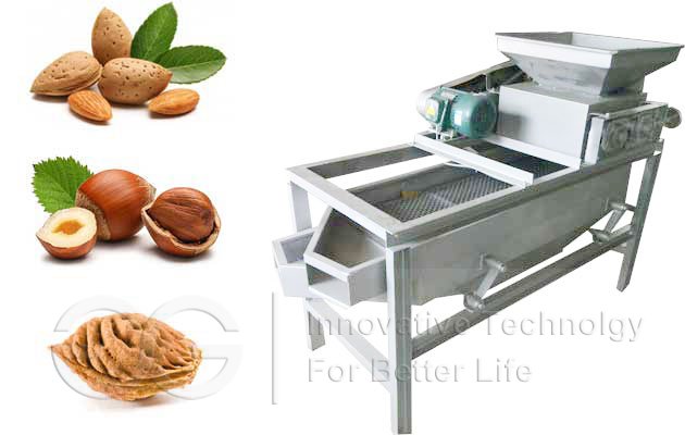 Almond Shelling Machine